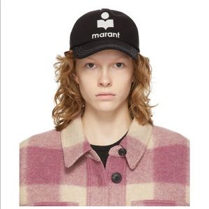 Isabel Marant Black Tyron Cap